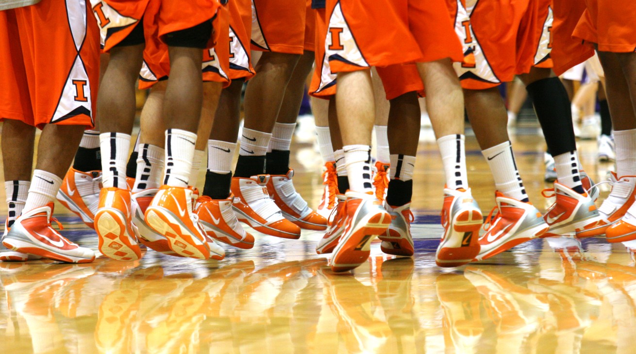 illinois fighting illini feet